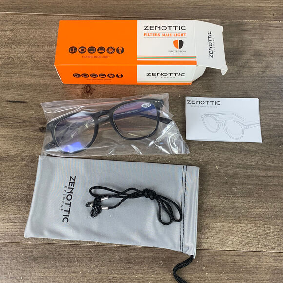 Classic Blue Light Blocking Computer Reading Glasses Unisex Readers Gaming - Picture 7 of 12